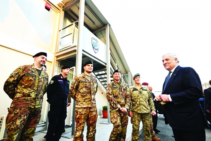 ميقاتي يشيد بمساعدة إيطاليا للجيش اللبناني