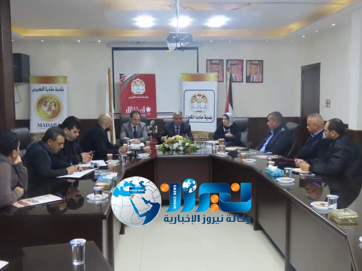 بحث مقترحات لحل الأزمة المرورية في مادبا