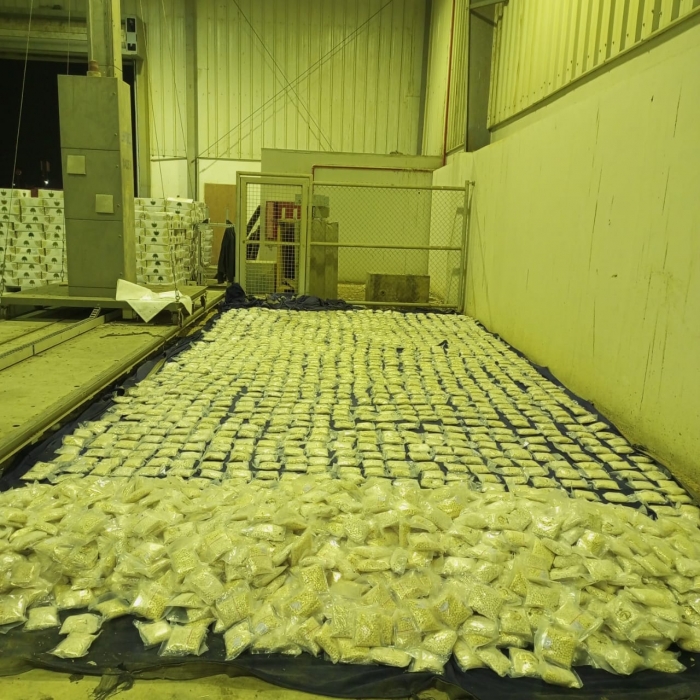 الجمارك الأردنية  تحبط أكبر وأضخم عملية تهريب (6) مليون حبة من الكبتاجون المخدر...صور وتفاصيل 