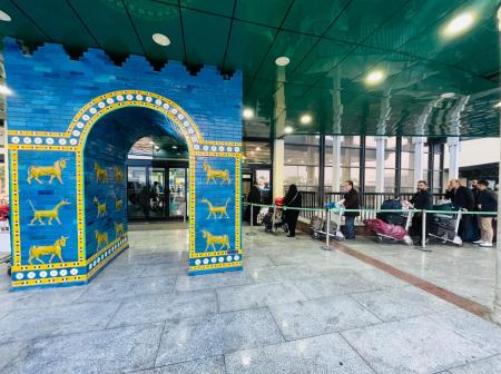 إيقاف حركة الملاحة الجوية في مطار بغداد