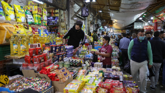 30 نسبة ارتفاع الحركة التجارية على المواد الغذائية تزامنا مع صرف الرواتب