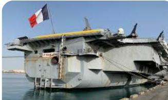 مجلس العقبة يزور حاملة الطائرات الفرنسية شارل ديغول