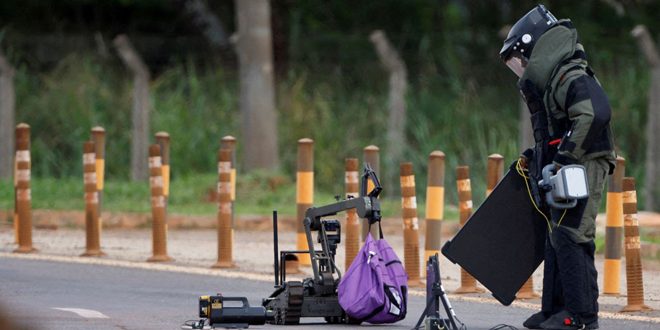 الشرطة البرازيلية تكتشف وتفكك عدداً من العبوات الناسفة