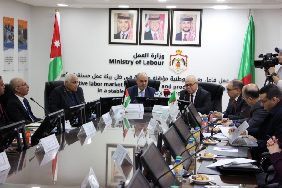 الأردن والجزائر: اتفاق على تكثيف الجهود العام المقبل