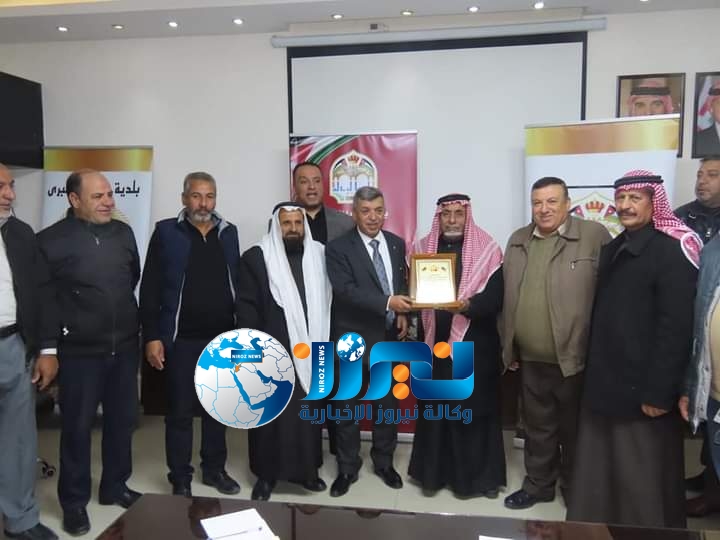 أهالي التيم جنوب مادبا يكرمون الرواجيح _صور