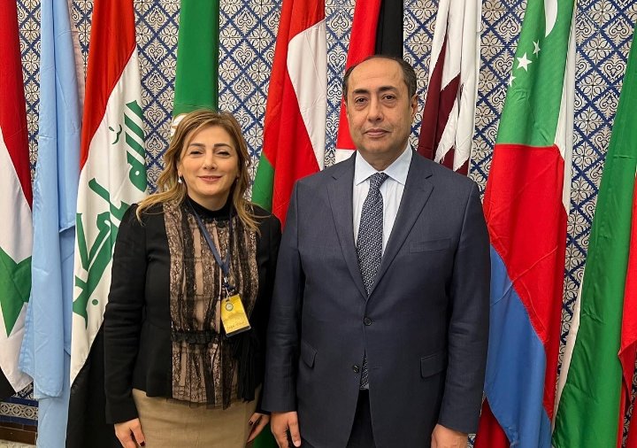 مكتب الامين العام لجامعة الدول العربية يعتمد  الاعلامية اللبنانية ريتا واكيم