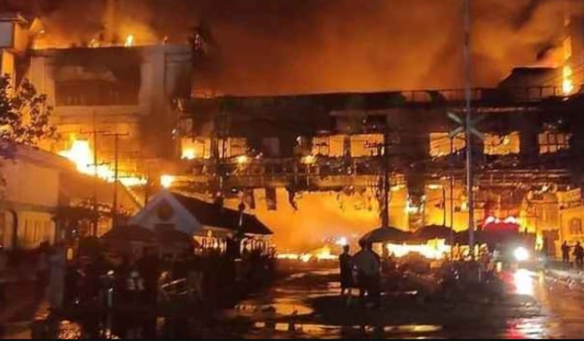 مصرع 10 أشخاص في حريق بفندق في كمبوديا