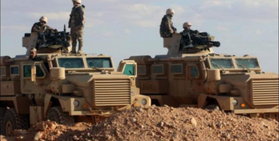 الجيش العربي يحبط تهريب كميات كبيرة من المواد المخدرة من الأراضي السورية....صور