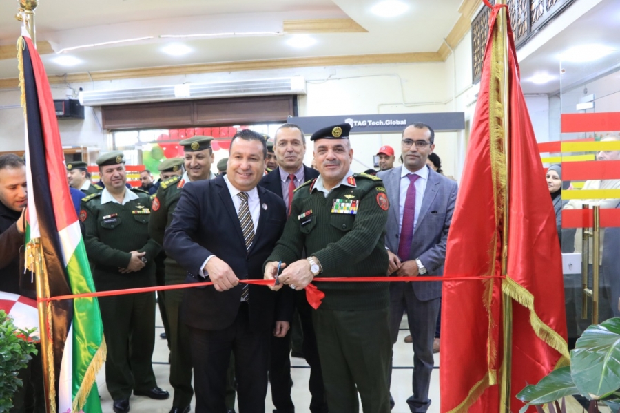 بالصور..افتتاح الموقع الجديد لسوق بني كنانة التابع للمؤسسة الاستهلاكية العسكرية