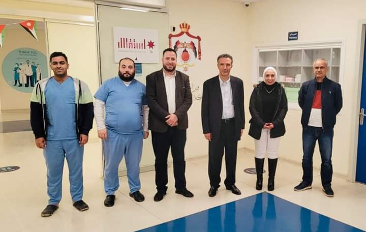 رئيس سلطة منطقة العقبة الإقتصادية الخاصة يتفقد مستشفى الشيخ محمد بن زايد