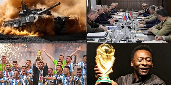 إليكم أبرز الأحداث العربية والدولية لعام 2022