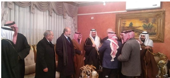 إصلاح ذات البين بين عشيرة العضايلة وعشيرة أبو محفوظ