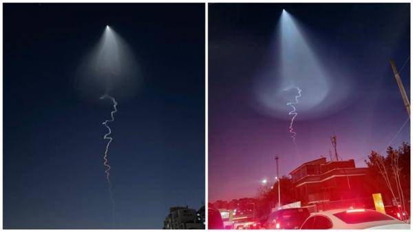 الكشف عن سر أضواء مخيفة ظهرت في سماء كوريا الجنوبية