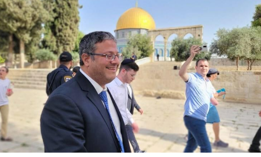 ردود فعل فلسطينية على اقتحام بن غفير للأقصى