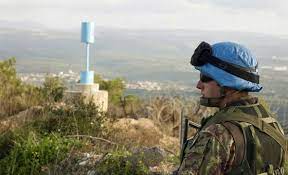 فريق من اليونيفيل يتفقد جوا الخط الأزرق بين لبنان واسرائيل