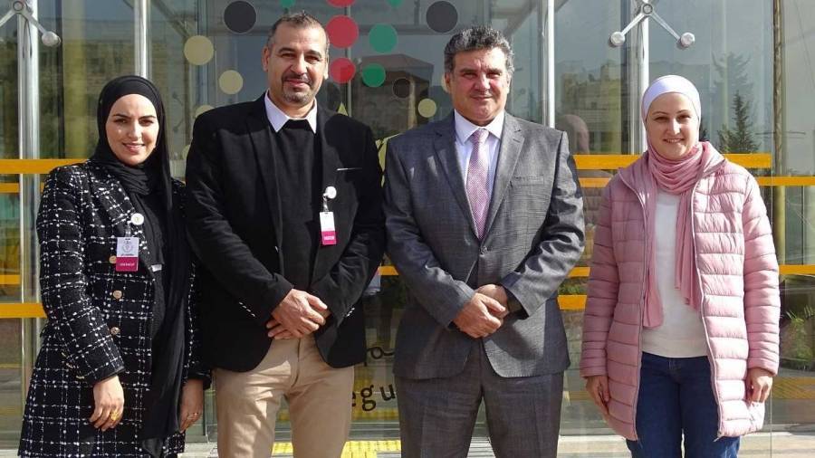 تنظيم الاتصالات تستقبل وفداً من وزارة الاتصالات الفلسطينية