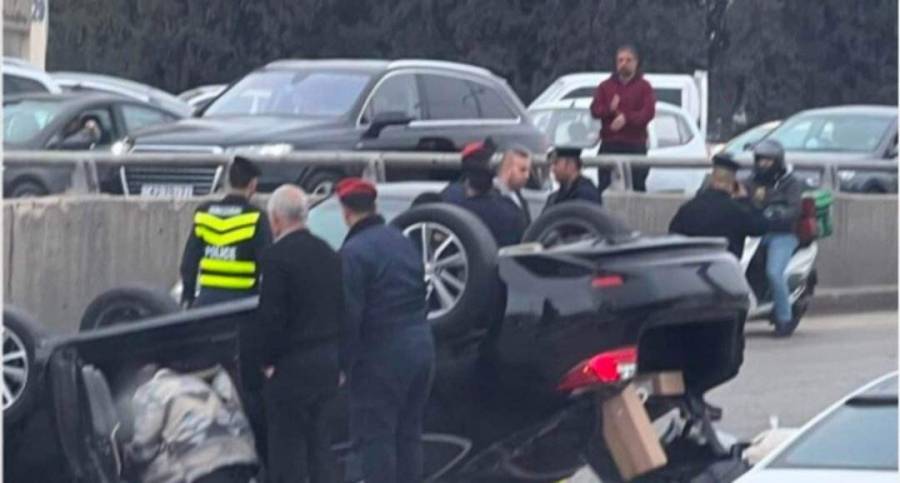 وفاة بحادث انقلاب مركبة في صويلح