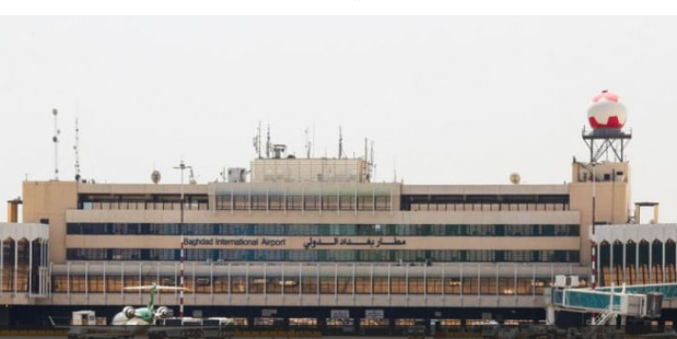 إيقاف حركة الملاحة بمطار بغداد الجوي