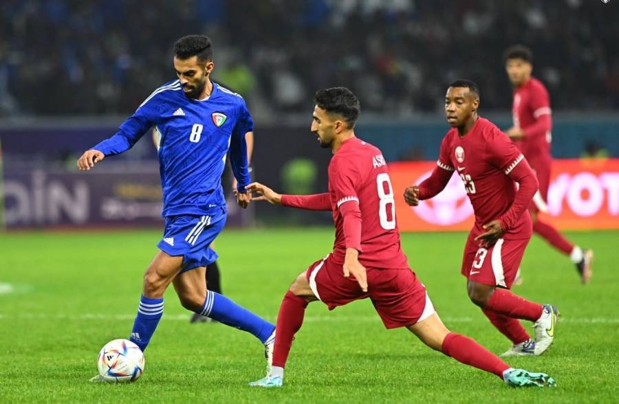 قطر تفوز على الكويت بثنائية في كأس الخليج