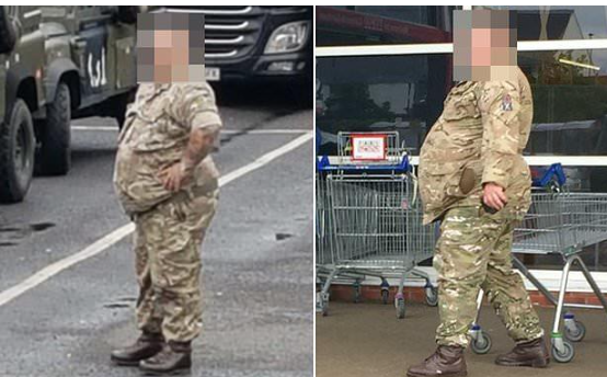 السمنة تهدد الجيش البريطاني