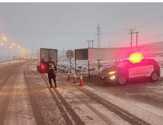 الدرويات الخارجية: طريق رأس النقب سالك