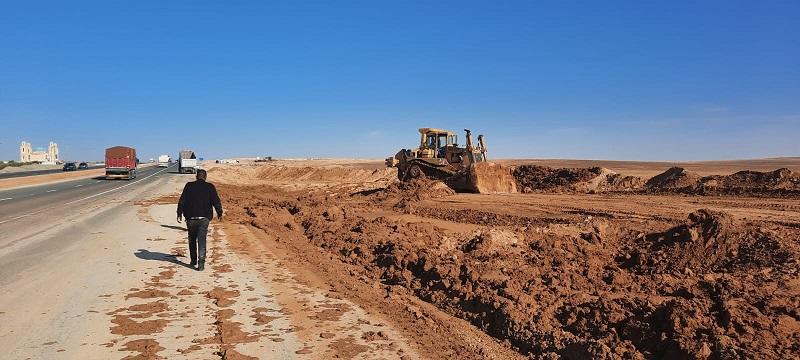 الأشغال تستكمل اعمال حماية العبارات بخان الزبيب