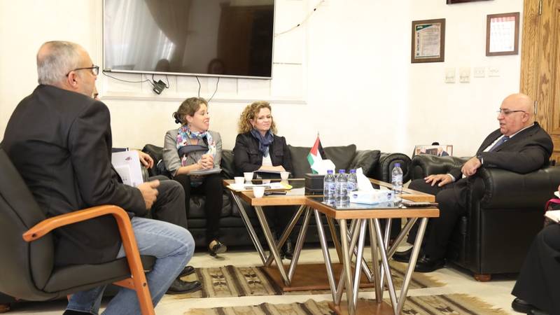 المعايطة يلتقي مديرة الشرق الأوسط للتنمية الدولية