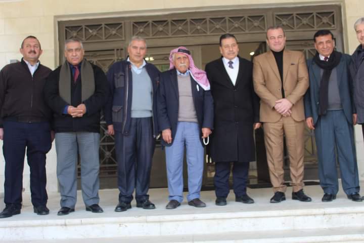 زيارة نادي المتقاعدين العسكريين في عجلون __صور