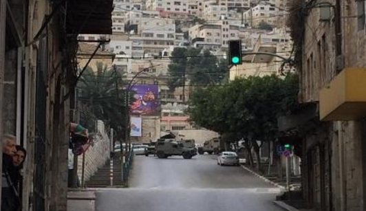 إصابة 10 فلسطينيين بالرصاص خلال اقتحام نابلس