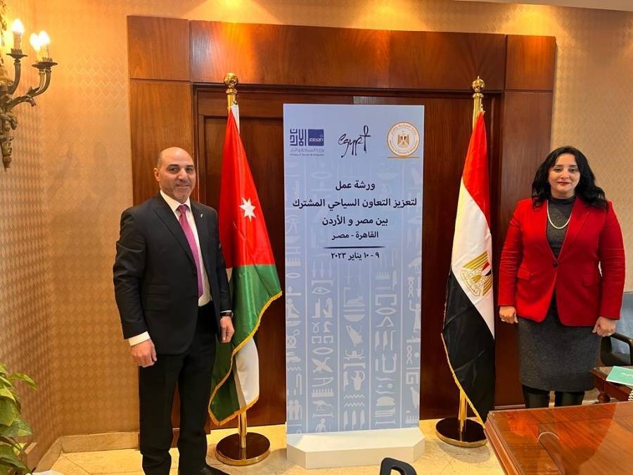 فريق عمل وزارة السياحة يختتم زيارته لمصر ‎