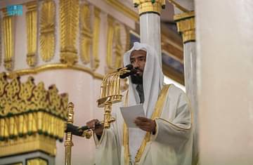 خطيب المسجد النبوي: التفريط في حقوق الناس يؤدي إلى حمل أثقال وهموم وحسرات