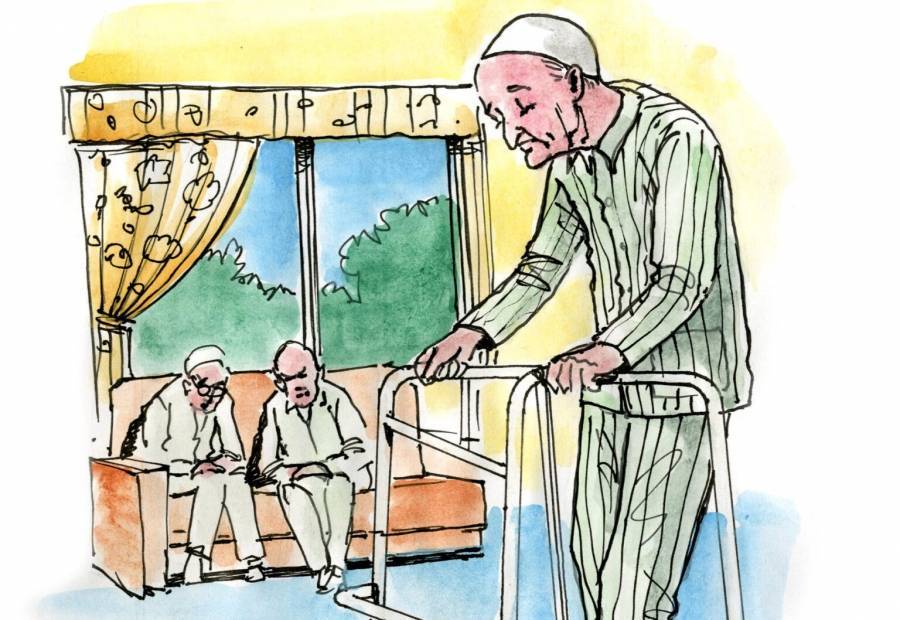 398 مسنا في 9 دور لكبار السن