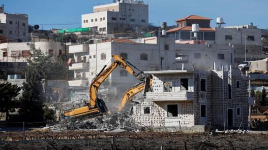 تسليم 1220 إخطارا إسرائيليا بهدم وإزالة مبانٍ فلسطينية خلال 2022 في رقم قياسي