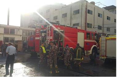 اندلاع حريق بمسجد عجلون الكبير ولا يوجد إصابات