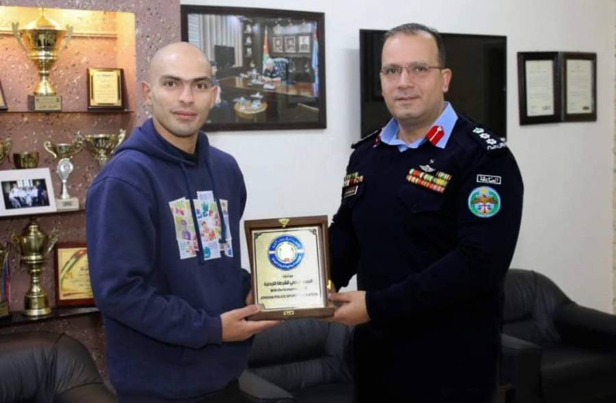 أبو حصوة أبرز رياضي الأمن العام لعام (2022) .