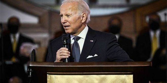 بايدن يقر بأن الولايات المتحدة لم تحقق العدالة والمساواة بين مواطنيها