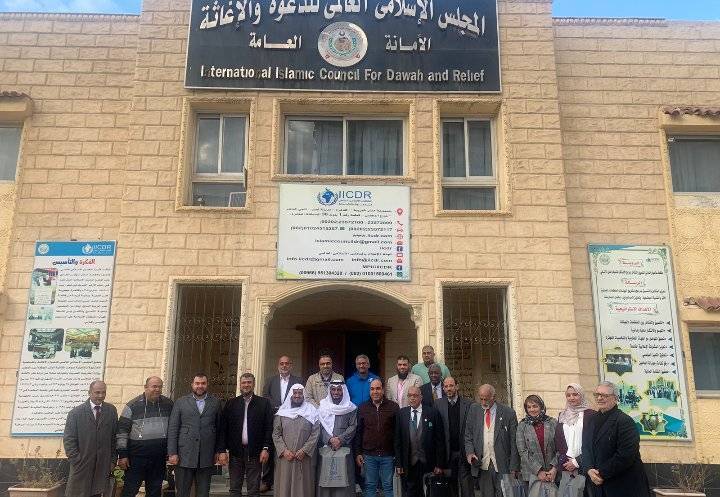 المجلس الإسلامي العالمي للدعوة والإغاثة يعقد اجتماعا للمنظمات الأعضاء في مصر