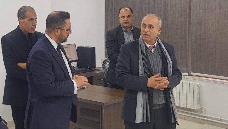 افتتاح مركز الخدمات الإلكترونية في دائرة الأراضي والمساحة