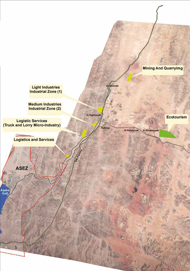 القويرة ستصبح أول مدينة صناعية تستخدم الغاز في الأردن