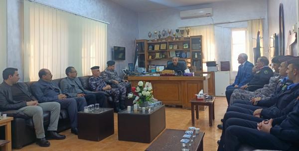 النجادا يُكرم مدراء الأجهزة الأمنية والمعنية في تربية المفرق