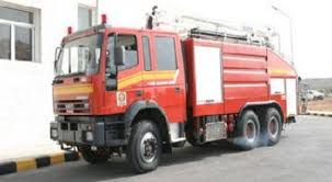 حريق محل تجاري في الزرقاء