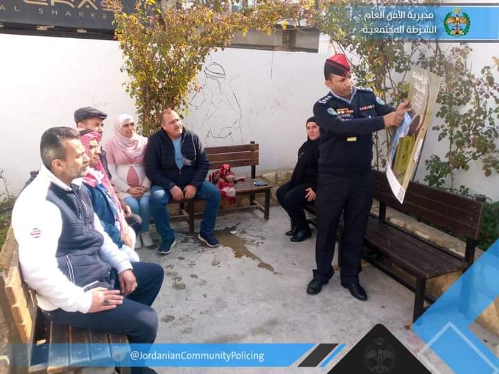 فعاليات مجتمعية توعوية في قيادة أمن إقليم الوسط