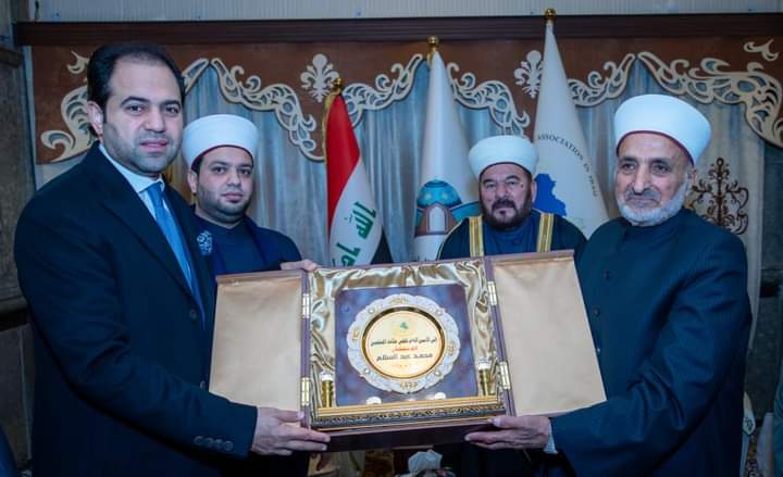 وفد الأمانة العامة لمجلس حكماء المسلمين يلتقي رابطة علماء العراق