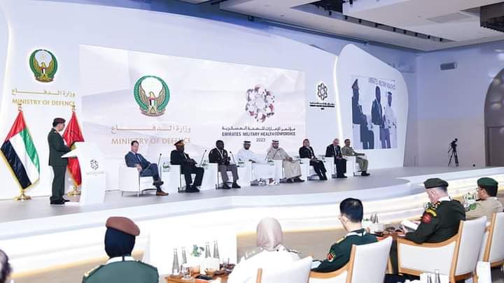 مدير عام الخدمات الطبية الملكية يشارك أعمال مؤتمر الإمارات للصحة العسكرية_صور