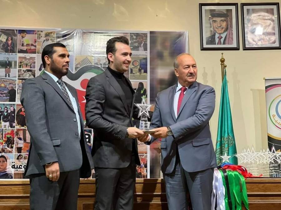 الفريحات يحصل على المركز الأول ضمن الشباب المؤثرين على مستوى المملكة