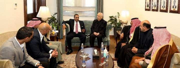 العيسوي يلتقي وفدًا من أبناء قبيلة بني صخر ...صور