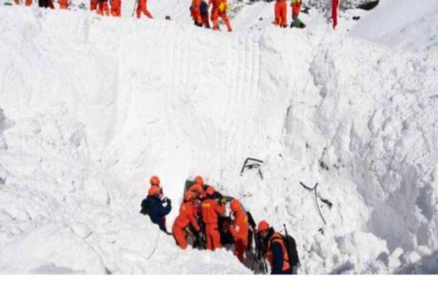 مقتل 28 شخصا بانهيار جليدي في التبت