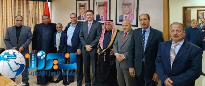 الصفدي يستقبل وفدًا من عشائر الجبور ....صور