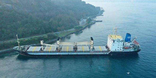 تعليق حركة الملاحة في مضيق البوسفور جراء تعطل سفينة