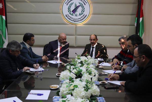 المهندسين الزراعيين والأطباء البيطريين تبحثان التعاون